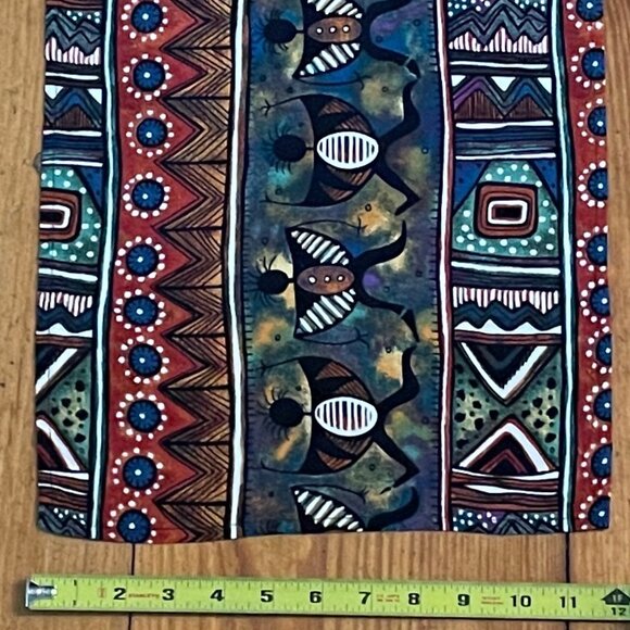 Gorgeous Multicolor 38"x12" Scarf - Picture 8 of 10